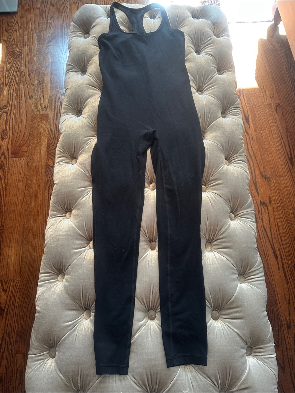 TNA Black Full-Length Jumpsuit